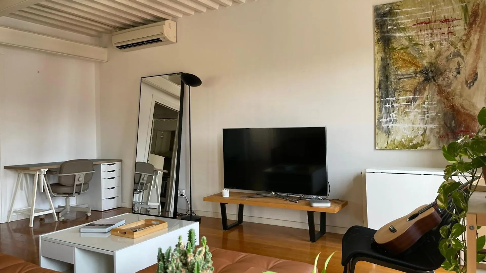 아파트 Superb Brooklyn-Style Loft At Barceloneta Beach